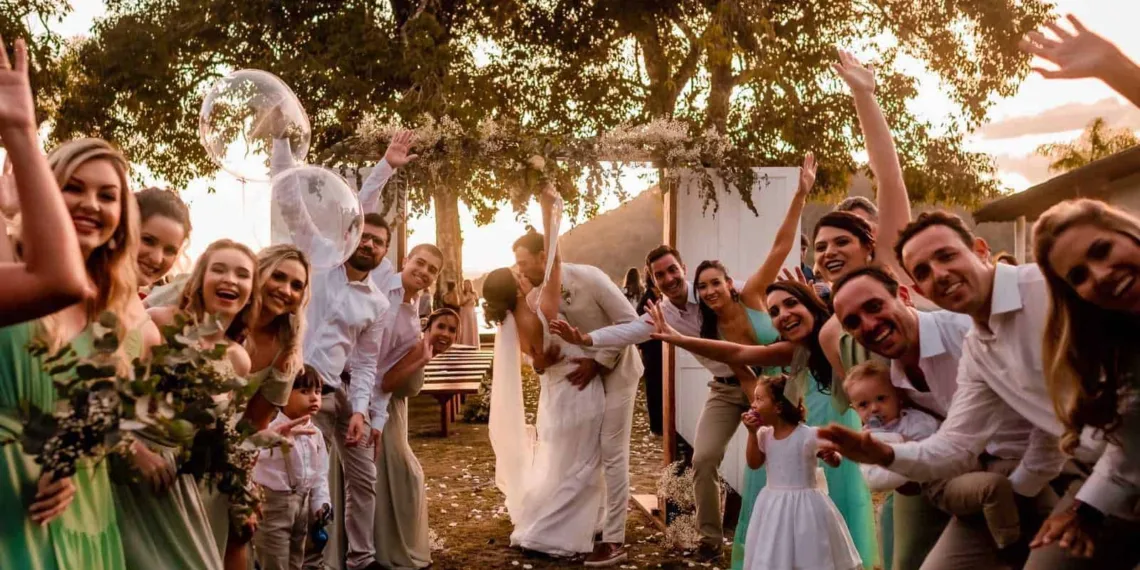 No último dia 7 de maio aconteceu a cerimônia de casamento da médica Rafaela Moreira com o arquiteto Pedro Pavone