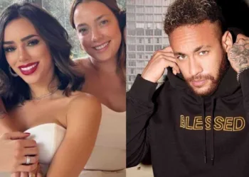 Neymar brinca com looks brancos de Bruna Biancardi e Carol Dantas