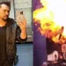 Xand Avião sofre acidente com fogo durante show; Saiba o estado de saúde do cantor