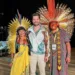 DJ Alok com o indígena acreano Mapu Huni Kuî e a indígena Celia Xakriaba, no maior evento de criatividade da América Latina, o Rio C2
