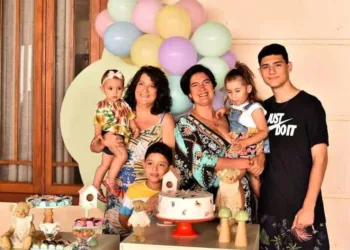 Nazaré Paulino comemorou 1° aninho da neta Manoela