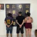 Trio é detido suspeito de envolvimento com o tráfico de drogas em Sena Madureira