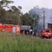 Incêndio atinge casa no bairro Floresta Sul e deixa família desabrigada
