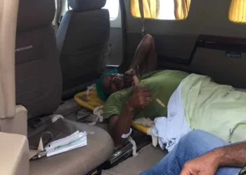 Família faz apelo para que mecânico sobrevivente de acidente com helicóptero seja transferido para UTI