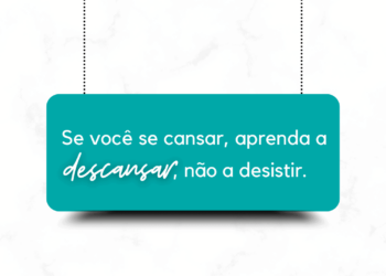  Aprenda a descansar!