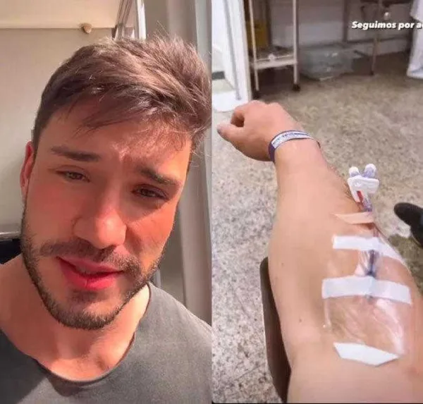 Lucas Viana acaba em hospital por uso de cigarro eletrônico: -Estou pagando um preço altíssimo