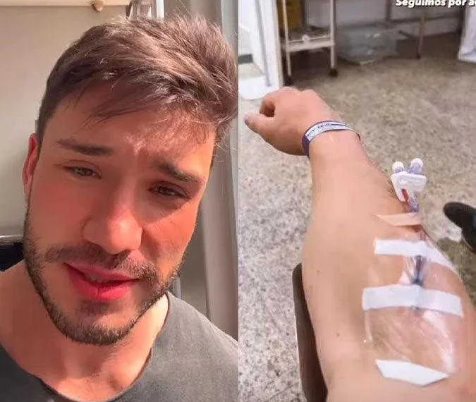 Lucas Viana acaba em hospital por uso de cigarro eletrônico: -Estou pagando um preço altíssimo