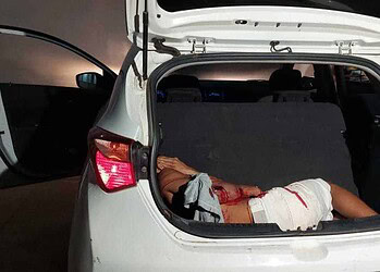 Mateus Felipe Silva está internado no Pronto-Socorro de Rio Branco (Foto: Cedida)