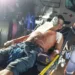 Com a força dos golpes, o homem teve uma costela quebrada e o pulmão perfurado (Foto: Cedida)