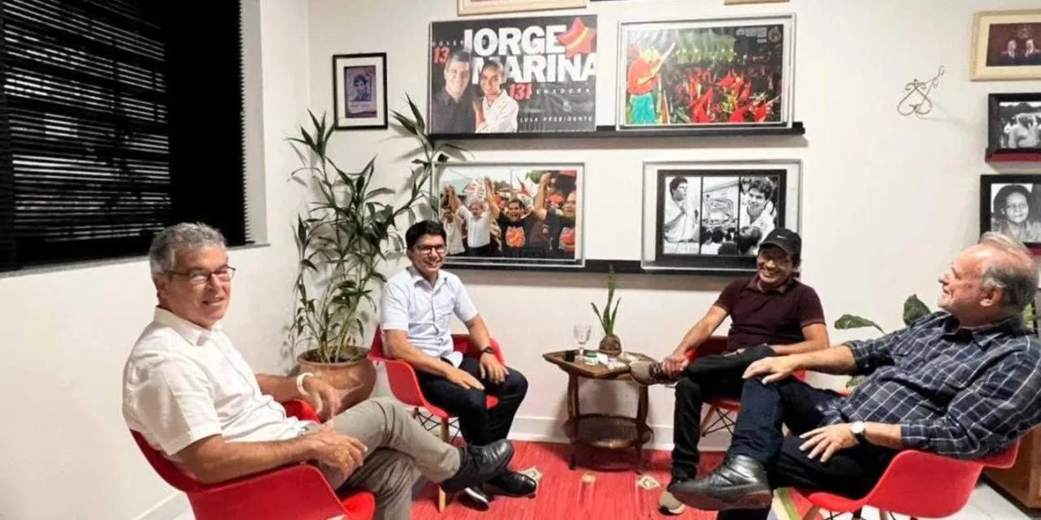 'Estou animado com a construção que estamos fazendo', diz Jenilson Leite, que deve anunciar chapa com Jorge Viana nesta terça-feira