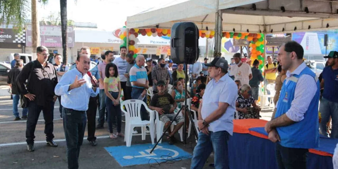 Bocalom anuncia reforma do Elias Mansour em aniversário de 42 anos do mercado: 'vamos derrubar esse e construir um grande e novo'