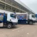 Nova frota de caminhões coletores de lixo são entregues na capital