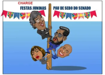 Festas Juninas - Pau de Sebo no Senado