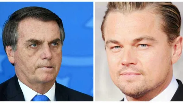 Bolsonaro rebate DiCaprio por críticas a desmatamento: ‘Você de novo, Léo?’