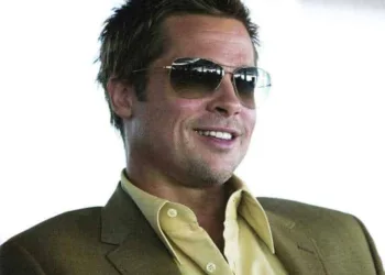 Brad Pitt vai de saia ao tapete vermelho de “Trem Bala”