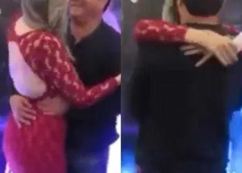Leonardo é filmado em clima de intimidade com fã e dispara: - Dá problema lá em casa