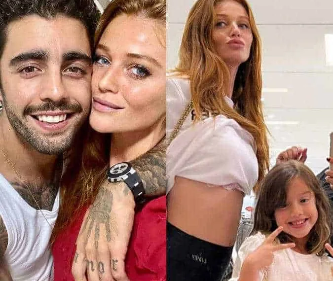 Grávida pela primeira vez, Cintia Dicker vai às compras ao lado da enteada e exibe linda barriguinha