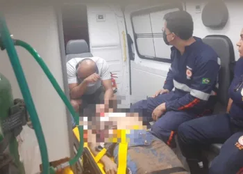 Um familiar reconheceu a idosa logo após o atropelamento. Ela faleceu antes mesmo de chegar ao Pronto-Socorro (Foto: Cedida)