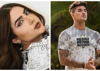 Jade Picon e Gabriel Medina teriam sido vistos aos beijos, segundo página; bar em São Paulo é apontado como ponto de encontro