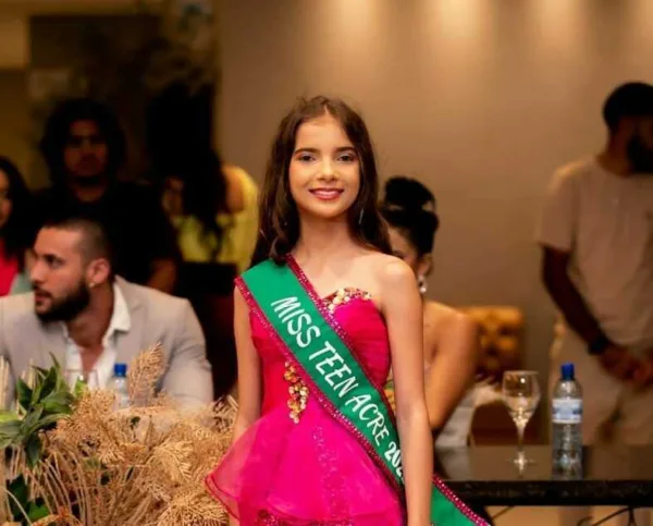 Aos 11 anos, Miss Pré-Teen Keury Vilanova irá representar o Acre no concurso Nacional Miss Brasil Culture