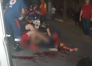 Homem tem perna decepada em colisão com carreta de reboque