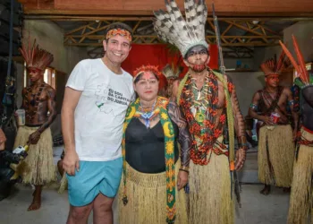 Gladson Cameli participa de encerramento do Festival Atsá Puyanawa