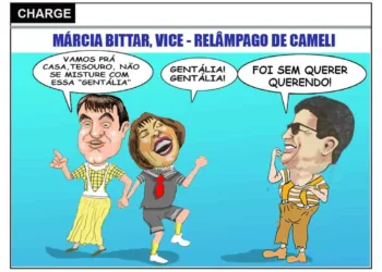 Márcia Bittar, vice-relâmpago de Cameli