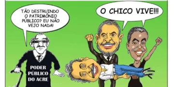 Vândalos tentam 'matar' Chico Mendes de novo