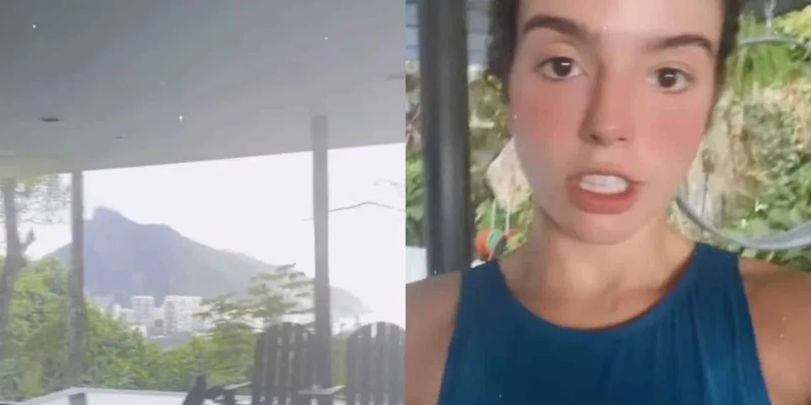 Casa de namorado de Gi Lancellotti é ‘invadida’ por macacos: ‘Passando dos limites’