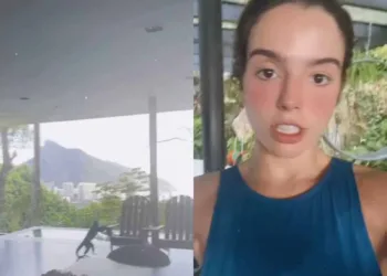Casa de namorado de Gi Lancellotti é ‘invadida’ por macacos: ‘Passando dos limites’