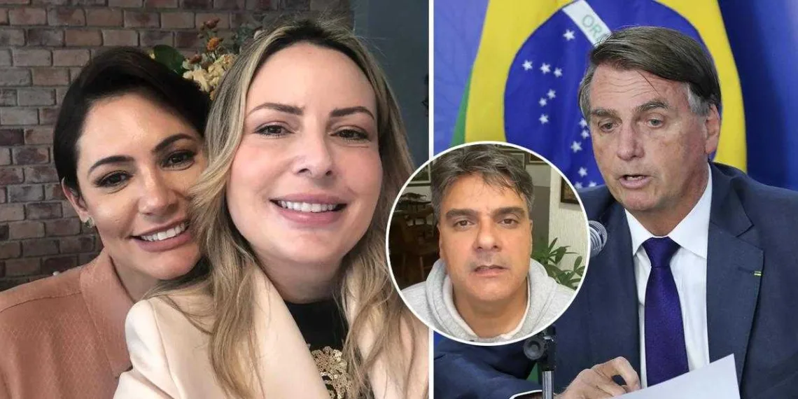 Jair Bolsonaro e Michelle almoçaram com Guilherme de Pádua e mulher