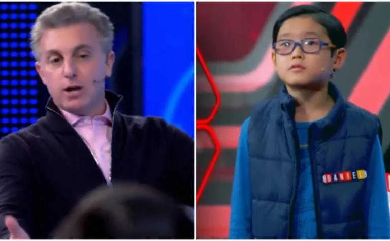 "Foi humilhante para mim": Luciano Huck passa vergonha e se impressiona com 'pequeno gênio' em quadro do Domingão