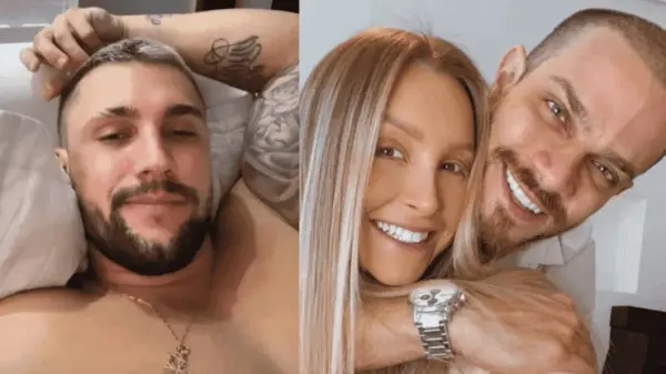 Arthur Picoli reage a notícia de que namorado de Carla Diaz é investigado por desvio de dinheiro público