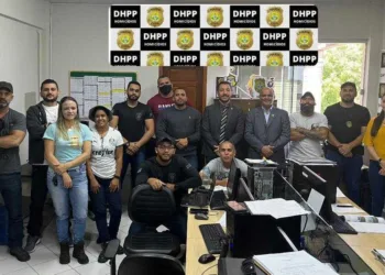Delegado-Geral de Polícia Civil acompanha ações da DHPP e parabeniza equipe
