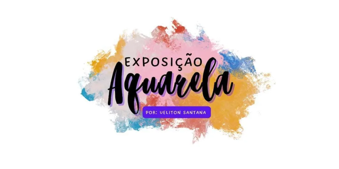 Via Verde Shopping recebe a exposição “Aquarela” do artista Ueliton Santana