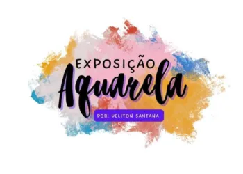 Via Verde Shopping recebe a exposição “Aquarela” do artista Ueliton Santana