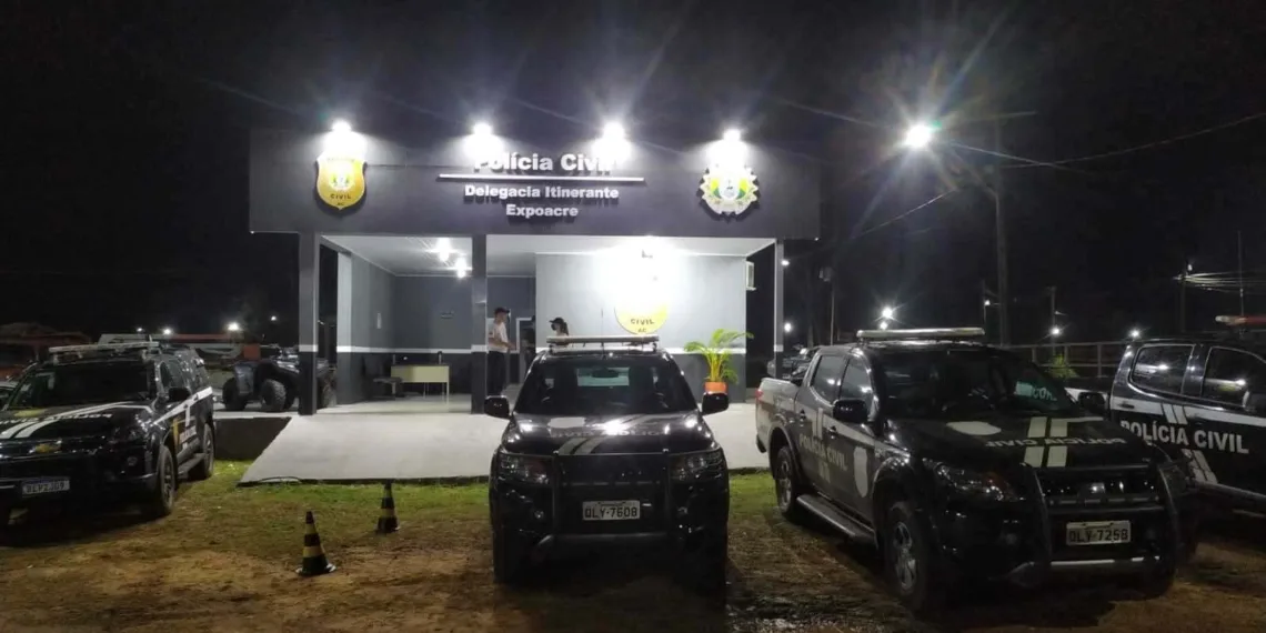 Polícia Civil prendeu cinco pessoas e registrou 33 boletins de ocorrência durante a Expoacre