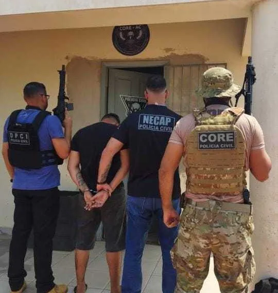Polícia Civil prende integrante de organização criminosa em Rio Branco