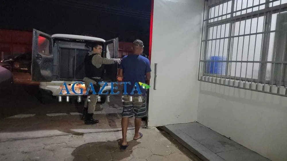 Após ligar para a polícia, o detento aguardou no local até a chegada de uma guarnição, que o conduziu à Delegacia de Flagrantes (Defla) para os procedimentos cabíveis. (Foto: Cedida)