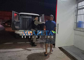 Após ligar para a polícia, o detento aguardou no local até a chegada de uma guarnição, que o conduziu à Delegacia de Flagrantes (Defla) para os procedimentos cabíveis. (Foto: Cedida)
