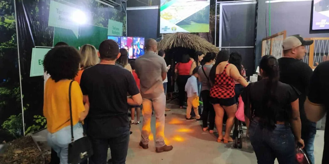 Expoacre 2022: espaço que apresenta pontos turísticos do Acre atrai visitantes de outros Estados