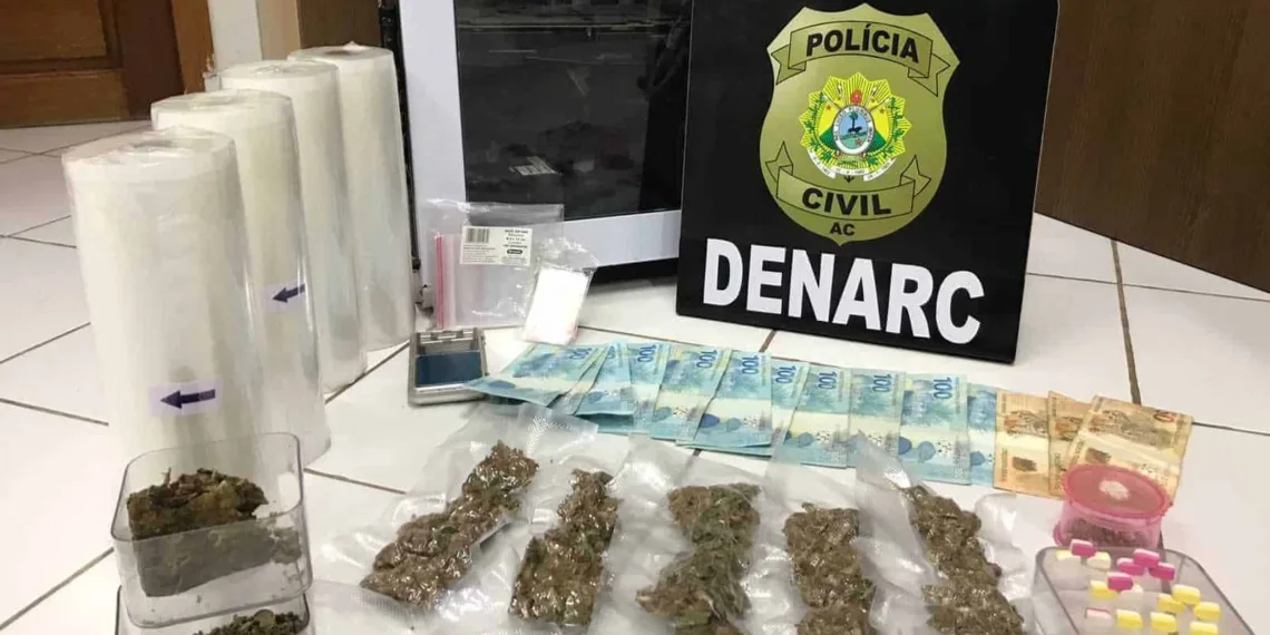 Polícia prende homem que vendia maconha embalada a vácuo em Rio Branco
