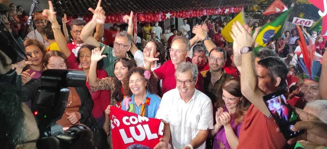 Em convenção histórica, PT, PCdoB e PV lançam Jorge e Marcus Alexandre na disputa ao governo e Nazaré Araújo para o Senado