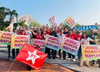 PT começa campanha com Marcus Alexandre e militância nas ruas de Rio Branco