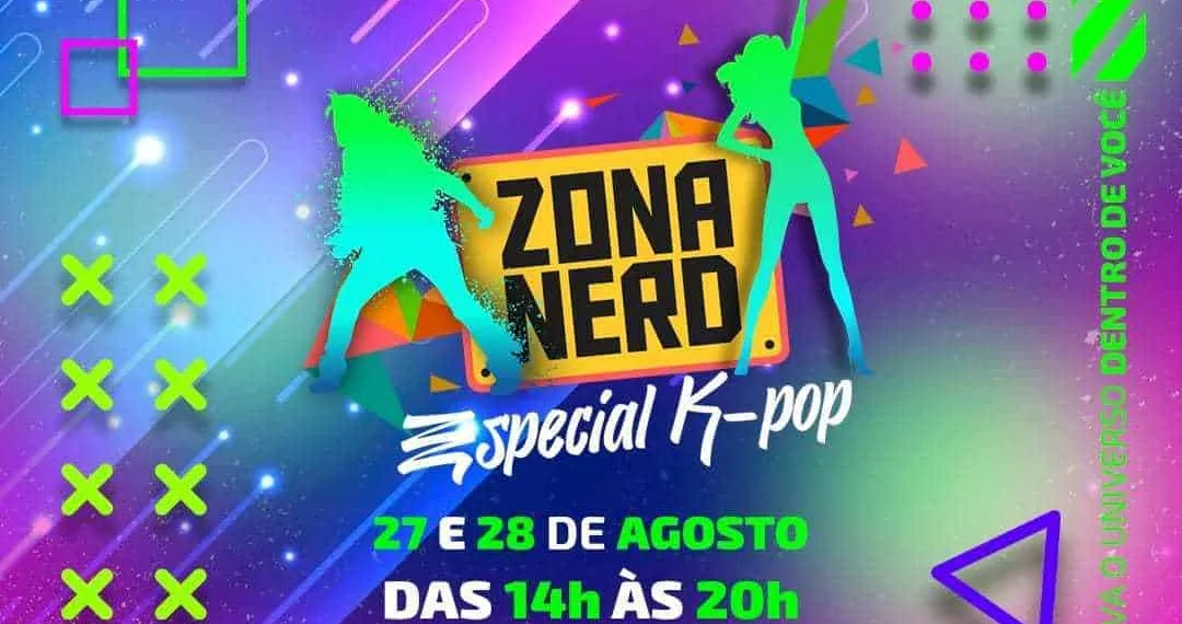 'Zona Nerd Especial Kpop' deve reunir cerca de três mil pessoas no Sesc Bosque neste final de semana
