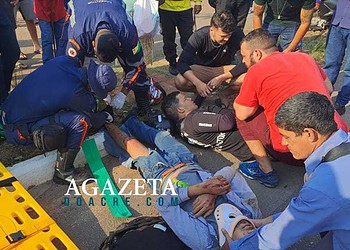 Colisão entre motocicletas deixa três pessoas feridas