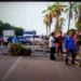 Em protesto por falta de água, moradores da Custódio Freire bloqueiam BR-364 causando congestionamento