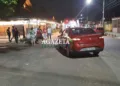 Motociclista fica ferido após colisão contra carro no bairro Aviário, em Rio Branco