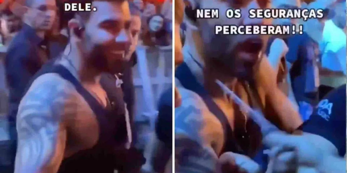 Após vídeo viralizar, fã devolve colar de Gusttavo Lima: ‘Não estava se sentindo bem’