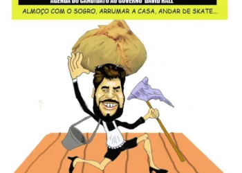 Agenda do candidato ao governo David Hall